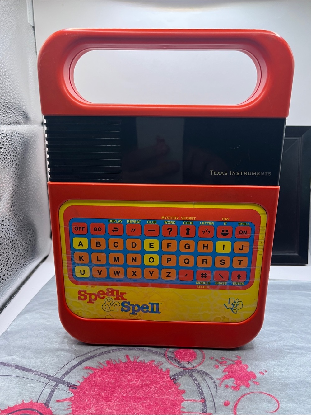 Texas Instruments Speak & Spell Vintage 1979/80 Works